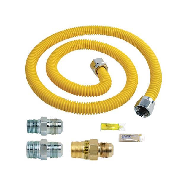 Brasscraft Gas Install Kit Range PSC1107 Zoro